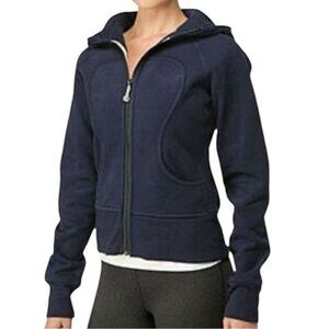 Lululemon Scuba Hoodie Size 4 Navy Blue